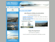 Tablet Screenshot of lakeaccommodation.com.au